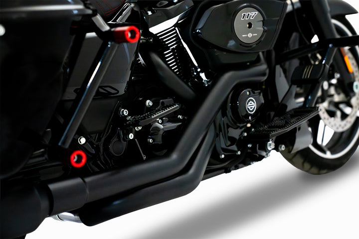 Crossback True Duals Header for 2017-Later M8 Touring