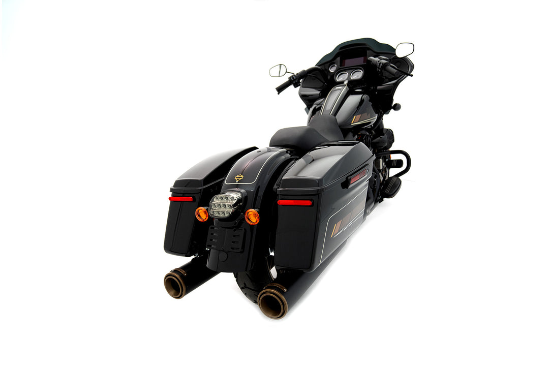 4.5" HP45XL Slip-On Muffler For Harley Touring