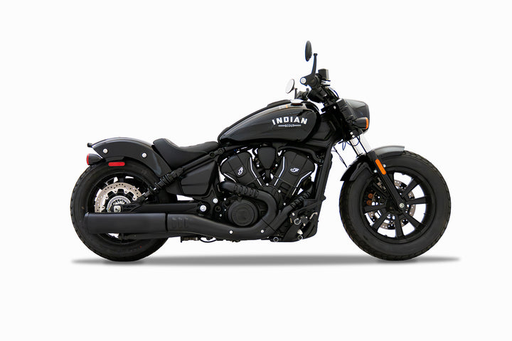 DBX45 Slip-On Exhaust for 2025-Later Indian Scout 2-into-1