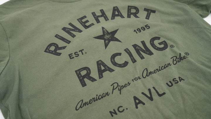 Men's Green Star Logo Tee